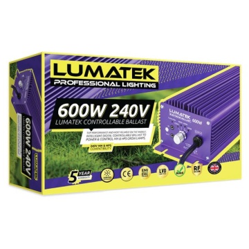 Balast electronic LUMATEK 600W - pentru lămpi HPS și MH