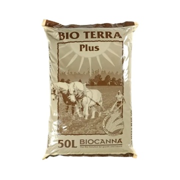 BIOCANNA Bio Terra Plus 50l - Substrat 100% organic din turbă și coir de cocos