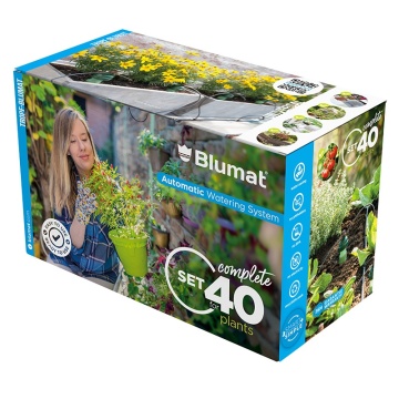 BLUMAT - sistem automat de irigare cu alimentare de la robinet pentru 40 de plante