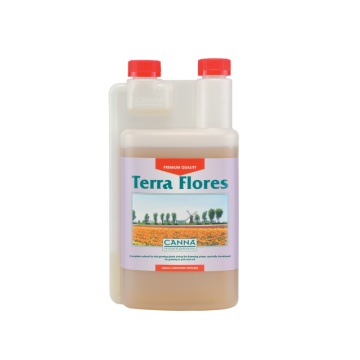 CANNA Terra Flores - Îngrășământ pentru înflorire și fructificare, pentru substrat solid