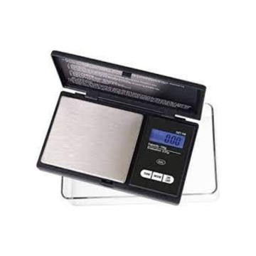 Cântar de buzunar Balance DZT-100-BK - cântar digital de precizie 100 g x 0,01 g cu tavă mare