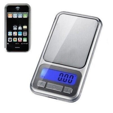Cântar digital compact cu precizie de 0,1 g și capacitate de 500g - Waltex SP-500 Phonescale