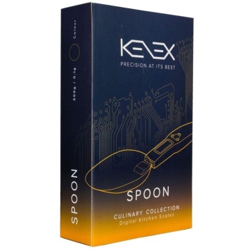 CANTAR KENEX SPOON - 300G X 0.1G - cântar digital cu linguri interschimbabile pentru gătit