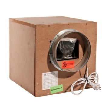 EXTRACTOR IN CUTIE MDF 550M3/H - IESIRE DIAM. 160MM - extractor insonorizat pentru sisteme de ventilație