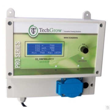 Techgrow T-1 Pro - controler digital pentru monitorizarea și dozarea automată a CO2