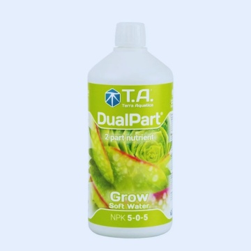 Terra Aquatica DualPart Grow Apă moale 1L - îngrășământ mineral bicomponent pentru creștere
