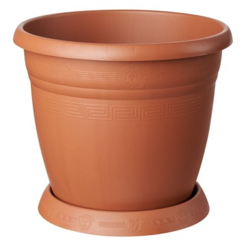 Farfurie rotundă teracota Cigno ⌀24 cm