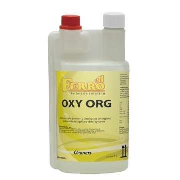 Ferro OXY ORG 1l - Soluție de întreținere a sistemelor de irigare