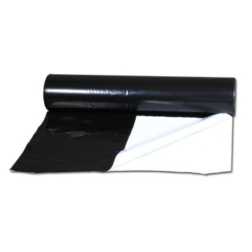 Folie mulcire alb - negru - 125μm, 2 x 100m