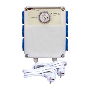 G-Systems Timer Box 6 x 600W - Controler industrial pentru iluminat horticol cu temporizare