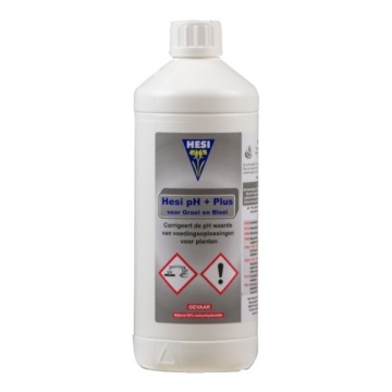 HESI PH+ PLUS 1L - regulator pentru creșterea pH-ului soluției nutritive