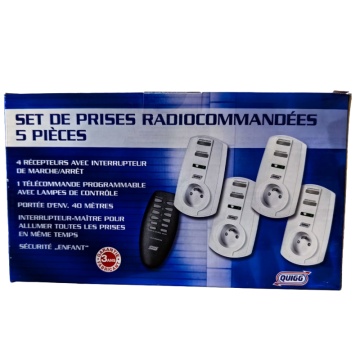 Set de 4 prize cu telecomandă Quigg