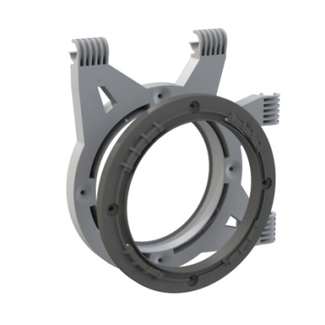 Set de flanșe pentru conducte de aer ⌀ 250 mm Secret Jardin DF25
