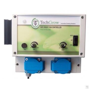 Techgrow Clima Control Basic Plus (7A) - controler de temperatură și viteză pentru ventilator