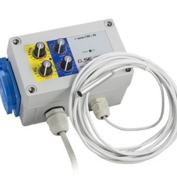 GSE Water timer 10A cu senzor de lumină - temporizator pentru irigare cu senzor zi/noapte