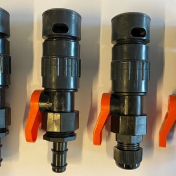 Valvă de umplere și drenare pentru tăvi de irigație - ieșire 1/2 inch