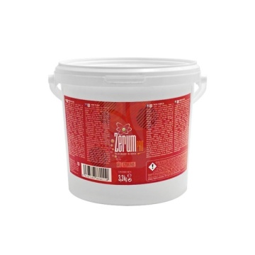 ZERUM PRO GEL STRAWBERRY găleată 3.3kg - gel profesional neutralizator de mirosuri cu parfum de căpșuni