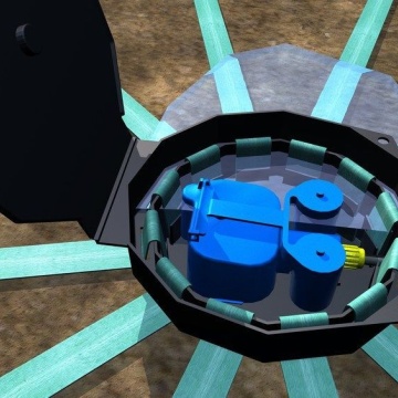 Autopot AQUAbox Spyder - sistem de irigare pasivă pentru cultivarea în substrat solid