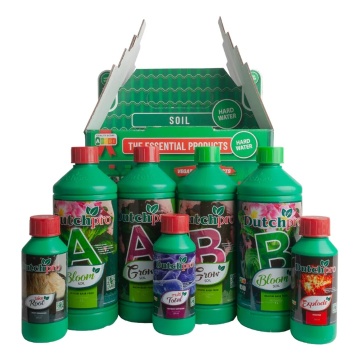 Dutchpro Soil Starter - Pachet complet de îngrășăminte pentru cultivarea în sol cu apă dură