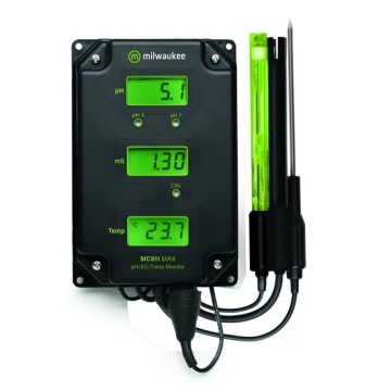 Monitor Milwaukee MC811 MAX pH/EC și Temperatură - Monitor automat de pH-ului și EC