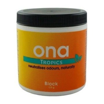 ONA Block Tropics 170g. - odorizant solid cu aromă de fructe tropicale