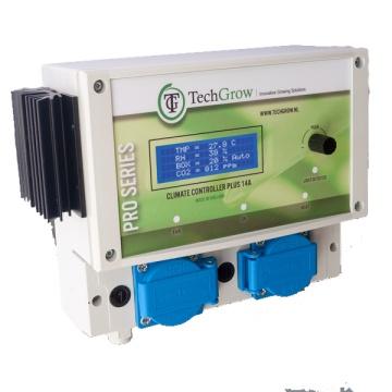 Techgrow Clima Control Plus (7A) - controler digital pentru ventilator, încălzire și umiditate