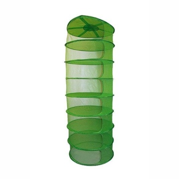 Uscător suspendat Cultibox, 8 niveluri, VERDE - ⌀ 55 cm, pentru plante și ierburi aromatice - plasă pentru uscarea ierburilor, mirodeniilor și fructelor