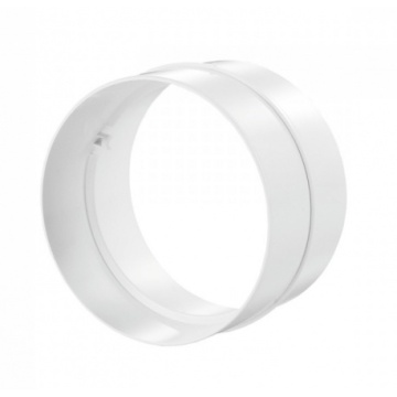 CONECTOR DREPT PVC 125MM VENTS - conector pentru ventilație de 125 mm