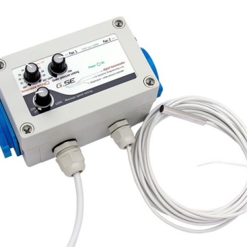Controler de temperatură GSE, viteză minimă și presiune negativă (2 ventilatoare) - 10A