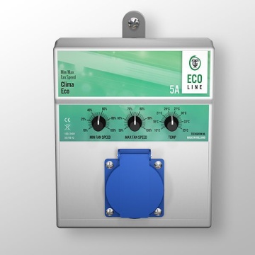 Controler TechGrow Clima Eco 5A - pentru temperatura și viteza ventilatorului