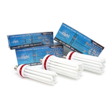 LAMPA CFL PURE LIGHT 6400K GROW - lampă CFL cu lumină rece pentru germinare și creștere