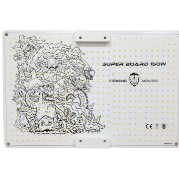 Farming Monkey Super Board LED, lampă LED spectru complet, iluminat horticol interior, LED creștere plante, LED înflorire plante, diode Samsung LM281B, lumină 660nm, radiator aluminiu, bază cupru disipare căldură, sistem LED horticultură