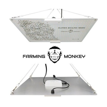 Farming Monkey Super Board LED, lampă LED spectru complet, iluminat horticol interior, LED creștere plante, LED înflorire plante, diode Samsung LM281B, lumină 660nm, radiator aluminiu, bază cupru disipare căldură, sistem LED horticultură