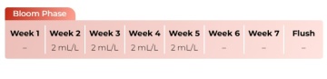 Big Bud Coco - stimulator de înflorire pentru cocos cu NPK 0-4-4, calciu, magneziu și fier chelat