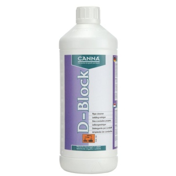 CANNA D-Block 1l - detergent pentru curățarea sisteme hidroponice și aeroponice
