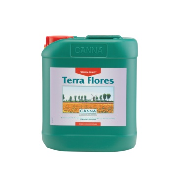 CANNA Terra Flores - Îngrășământ pentru înflorire și fructificare, pentru substrat solid