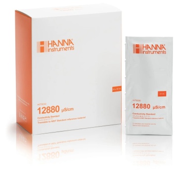 HANNA SOLUTIE CALIBRARE EC 12.88MS 20ML (HAN-3) - soluție de calibrare EC Hanna 12.88 mS/cm