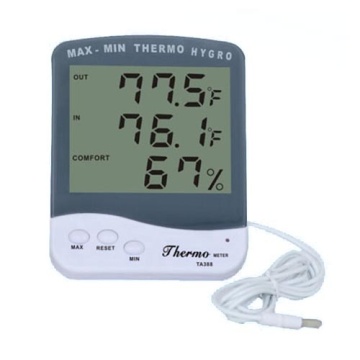 Termo-Higrometru cu sondă externă TA388 - pentru monitorizarea temperaturii și umidității