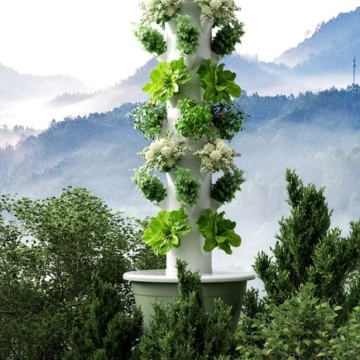 Turn aeroponic modular cu 9 niveluri – pentru 36 de plante