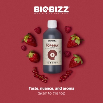 BioBizz Top Max – stimulator de înflorire și fructificare 100% organic