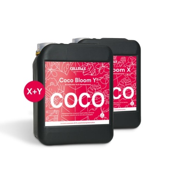 Cellmax Coco Bloom X+Y 2x10L – îngrășământ pentru înflorire în substraturi din cocos