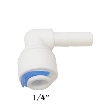 Cot 90° cu conector rapid pentru sistem de osmoză inversă 1/4"
