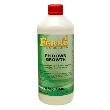 FERRO pH Down Growth 1l – corector pentru scăderea pH-ului în etapa de creștere