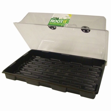 Mini-seră ROOT!T 56x36x21cm - propagator mare ventilat pentru germinare și înrădăcinarea butașilor