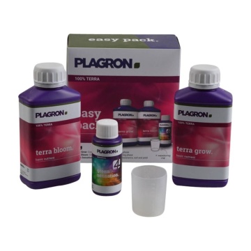Plagron Easy Pack Terra - pachet de îngrășăminte pentru cultivarea în sol