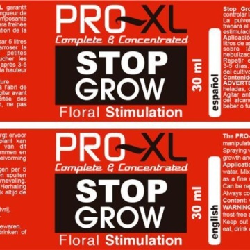 Pro XL STOP GROW 30ml - Aditiv pentru oprirea creșterii plantei și stimularea începerii înfloririi