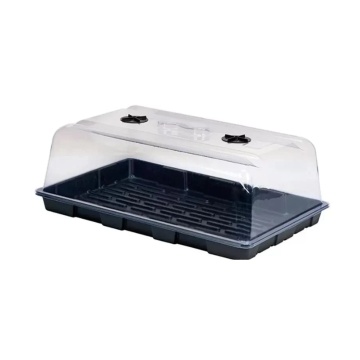 Propagator flexibil pentru semințe și răsaduri (56x36x22 cm), tavă + capac
