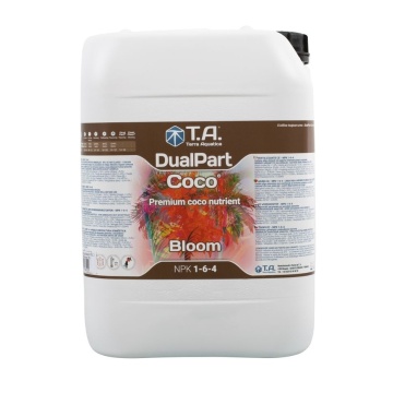 Terra Aquatica DualPart Coco Bloom 10l - Îngrășământ bicomponent pentru culturile în cocos - Înflorire