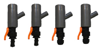 Valvă cu robinet pentru tăvi daneze- ieșire 1/2 inch