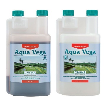 CANNA Aqua Vega A+B - îngrășământ complet pentru creștere